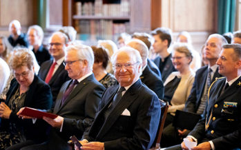 Sverige: Kungen närvarade vid 70-årsjubileet av Stiftelsen Konung Gustaf V:s 90-årsfond