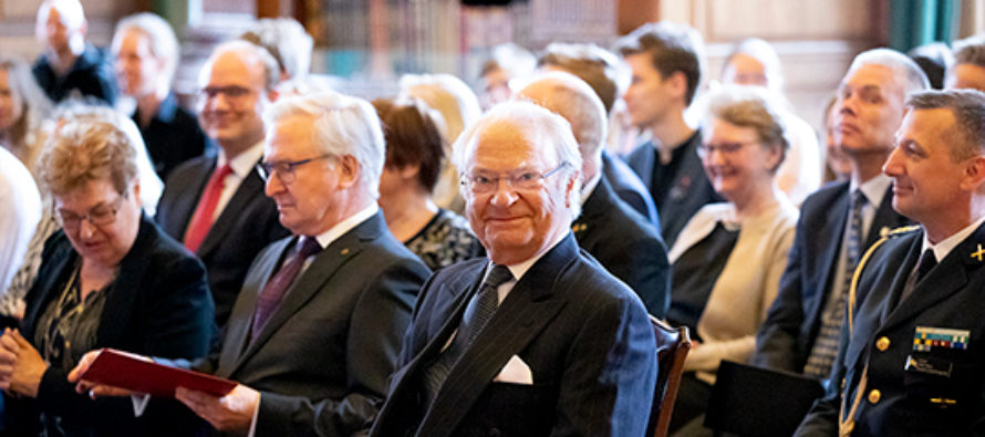 Sverige: Kungen närvarade vid 70-årsjubileet av Stiftelsen Konung Gustaf V:s 90-årsfond