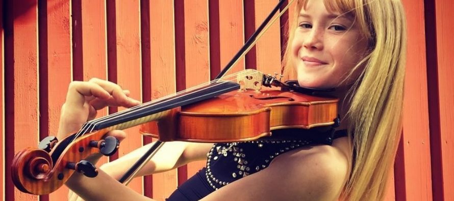 Trettonåriga estniska violinisten Estella Elisheva om sina konserter i Japan: Nu måste jag börja komponera själv