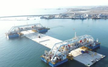 Historiskt steg i Östersjön: Femern Bält-tunnelns tunnelelement sänks snart ned på havsbotten