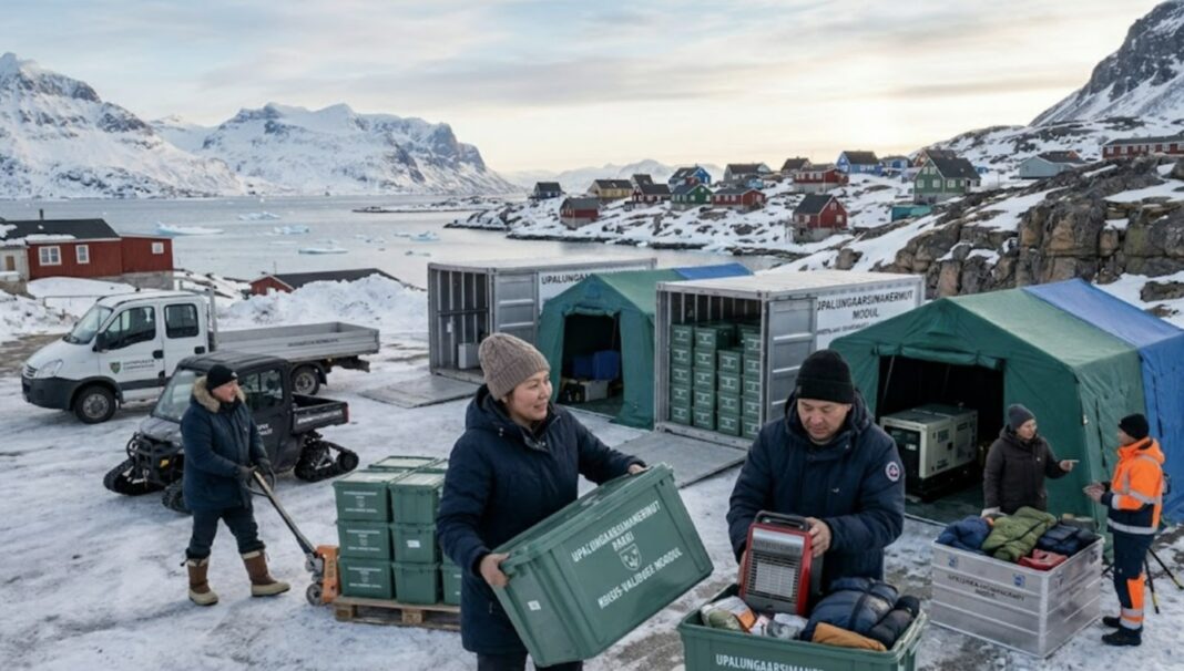 Grönland stärker civilförsvaret – Beredskapsutrustning fördelas mellan kommunerna